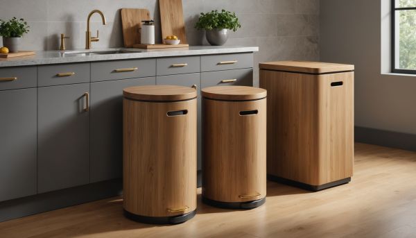 Les meilleurs modèles de poubelles en bois à découvrir